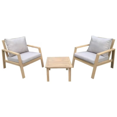 Trädgårdsmöbler i akacia – 2-sits